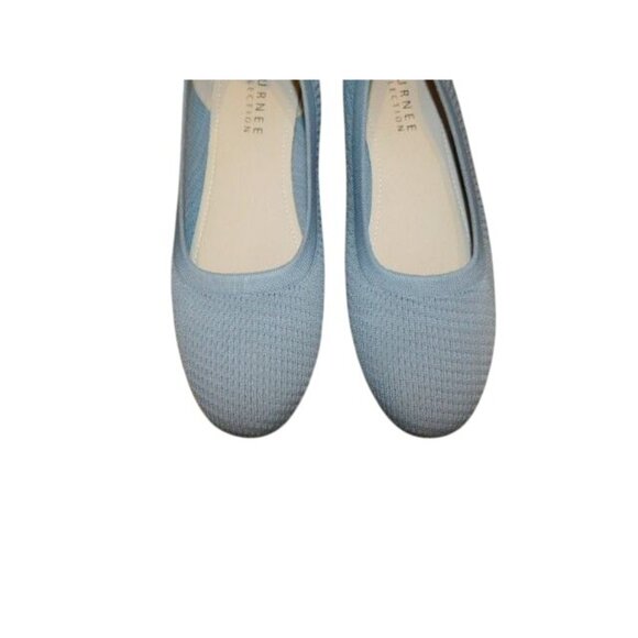 Journee Collection Size 11 Knit Casual Flats Shoes - Picture 3 of 4